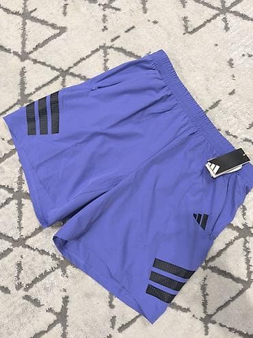 Спортивные шорты, Свободная, С карманами, XL