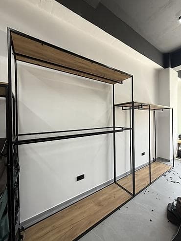 машазин: Кронштейн Для одежды, Материал: Металл, Лофт, Б/у — 7