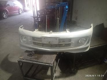 bcd com: Daihatsu YRV.Передний бампер в сборе, серебристого цвета. Оснащён — 3