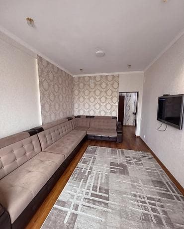 отдых исык ата: 1 комната, 43 м², 8 этаж, Евроремонт — 2