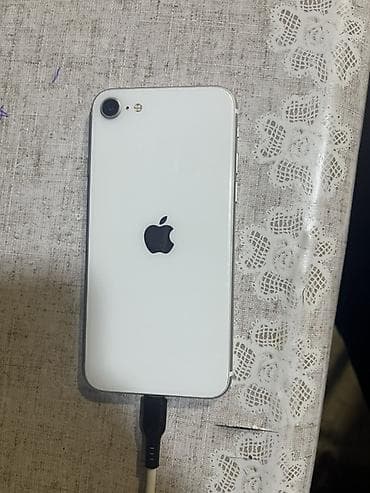 Техника и электроника: IPhone SE, Б/у, 64 ГБ, Белый — 7