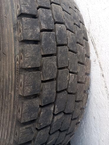Дөңгөлөктөр монтажда 215 / 75 / R 17.5, Колдонулган, Жуп, А/ч техникасы, Темир, тешиктери - 6 — 6
