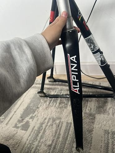 22 рама: Рамный комплект для трек/фиксед велосипеда - Рама стальная — 3