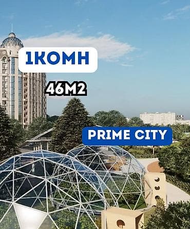 40: 1 комната, 46 м², 6 мкр Элитка, 14 этаж, ПСО (под самоотделку) — 1