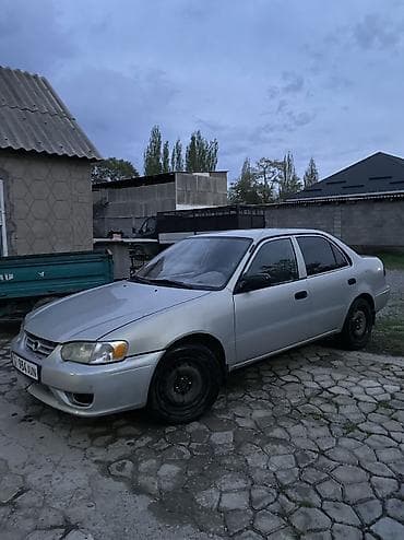 королла 120 салон: Toyota Corolla: 2001 г., 1.8 л, Автомат, Бензин, Седан — 10