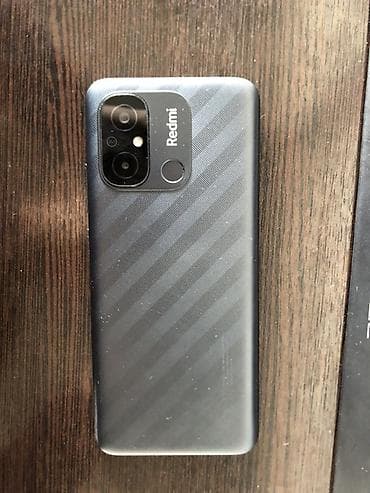 retmi: Redmi, Redmi 12C, Новый, 128 ГБ, цвет - Черный, 2 SIM — 1