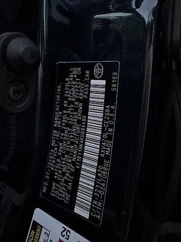 Транспорт: Toyota Camry: 2018 г., 2.5 л, Автомат, Бензин, Седан — 5