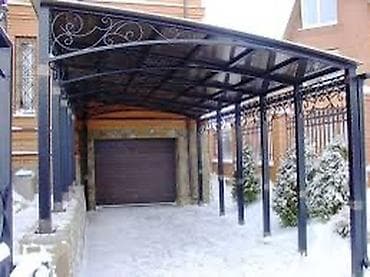 кошара ферма: Навесы и каркасы из металла под авто и двор - Изготовление и монтаж — 6