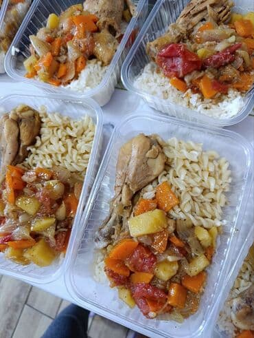 эт доставка: Обед доставка кылабыз 4,5 порциядан — 5