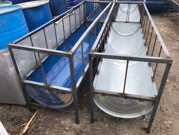 кормушка для кур: Акыр! Аштоо! Кормушки! Всех размеров. Заказ! Из толстостенных бочек — 2