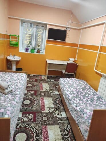 хостел бишкек аренда: 50 кв. м, Эмереги менен — 3