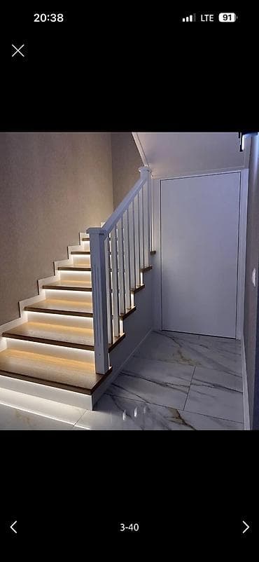 диван прямой: Деревянная лестница Для дома, Бесплатная доставка, Вид дерева: Лиственница, Форма лестницы: Прямая, Стиль: Лофт — 7