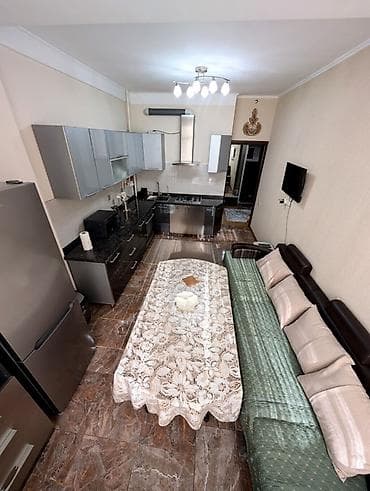 flat osh: Сдается 2‑комнатная квартира с современной мебелью и полной бытовой — 4