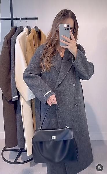 long looks для роста: Новое пальто, производство Корея, привозная. Размер 46-48. Расцветка — 7