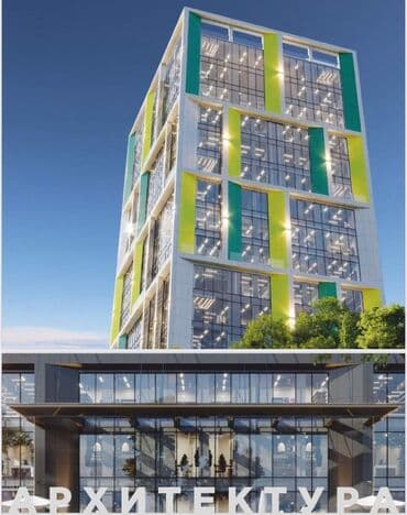 офисное помещение ош: Продаю Офис 49 м², Без ремонта, Без мебели, Бизнес центр, 7 этаж — 3