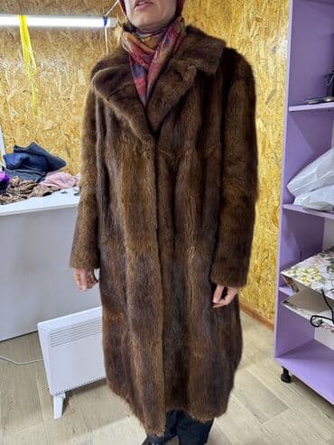 Scion: Шуба из натурального меха норки, длина миди/ниже колена. Классический — 8