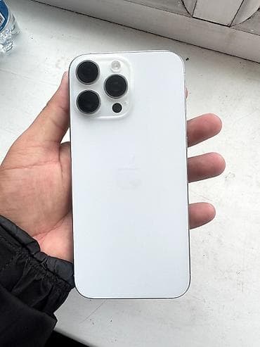 nokia x2: IPhone 16 Pro Max, Б/у, 512 ГБ, Белый, 90 % — 2