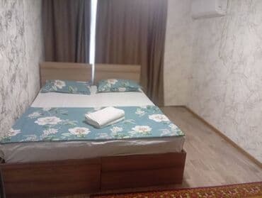 квартиры в бишкеке снять посуточно: 1 комната, Душевая кабина, Постельное белье, Кондиционер — 1