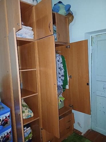 угалок кухынный: Шифоньерлер, кийидер үчүн шкафтар, Түз, ЛДСП — 1