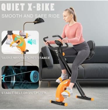 купить домашний тренажер велосипед: CITYSPORTS Складной велотренажер Складной домашний велосипед со — 1