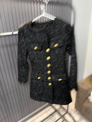 Аксессуарлар: Женский комплект с принтом флора и фауна + кардиган 1) Пижамный — 7