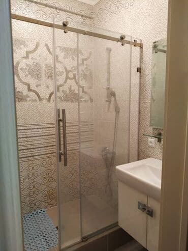 квартиры на ночь бишкек: 1 комната, Кондиционер, Круглосуточное заселение, Парковка — 4