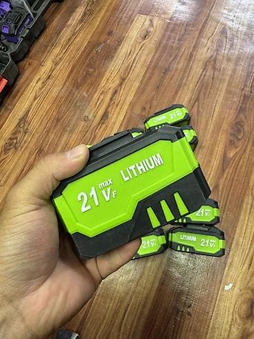 Инструменты: Аккумулятор для электроинструмента 21V max, Li‑ion (LITHIUM) - Тип — 1