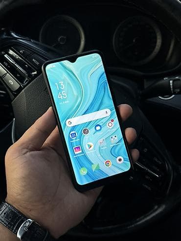Oppo A1k, Колдонулган, 32 ГБ, түсү - Кара, 2 SIM
