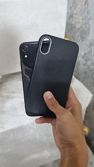 IPhone Xr, Б/у, 128 ГБ, Черный, Чехол, 76 % at lalafo.kg IPhone Xr, Б/у, 128 ГБ, Черный, Чехол, 76 %