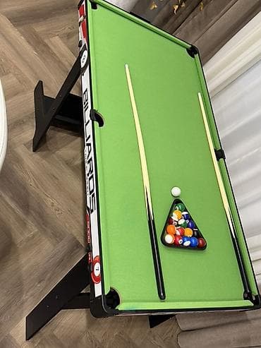 Компактный бильярдный стол BILLIARDS Table Sport (мини-формат) - Игра