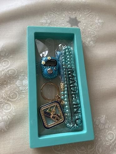 зикр ринг тасбих: Подарочный набор в бирюзовом цвете для зикра/намаза Состав: - — 1