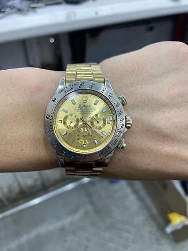 garmin tactix 8: Часы наручные в стиле Rolex Daytona - Корпус: стальной с золотистым — 4