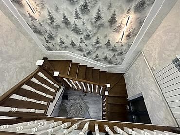 монтер: Деревянная лестница Для дома, Бесплатный замер, Форма лестницы: Много-маршевая, Стиль: Классический — 3