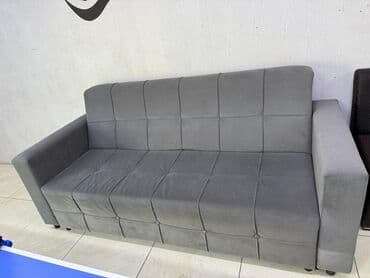 диваны кожаные бу: Прямой диван, Б/у, Трехместный — 1