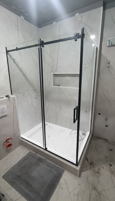 урна перельница: Душевая кабина Прямоугольная — 1