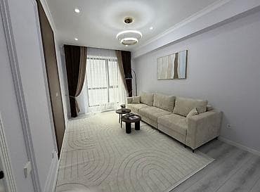 Квартиры: 1 комната, 53 м², Элитка, Асанбай мкр Элитка, 7 этаж, Дизайнерский ремонт — 7