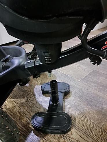 фикс тмл: Детская прогулочная коляска + трехколесный велосипед-каталка с ручкой — 8