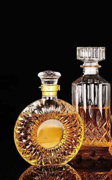 фляги купить: Штоф для крепких напитков. 1. • Графин стеклянный (прочное, толстое — 1