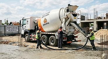 миксер бетона: Строительный бетон, M-200, Для фундамента,класса B15 — 7