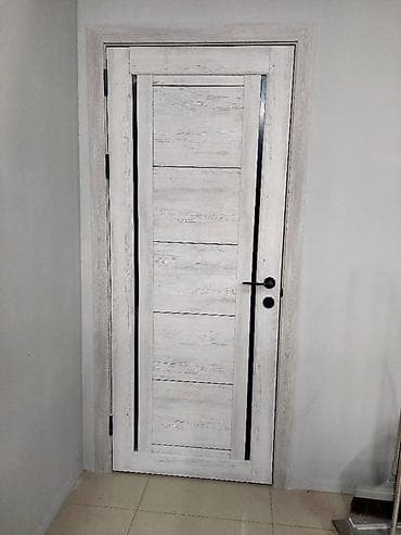 каннал: Межкомнатная дверь в современном стиле - Цвет: выбеленный — 1