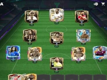 райия: Аккаунт FС Mobile с прокачанной командой и тактикой 4-3-3 (удержание) — 3