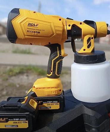 электрический краскопульт: Электрический краскопульт, В наличии — 1