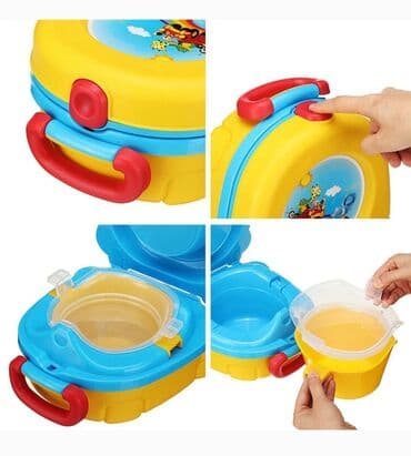 контейнеры для вещей: Дорожный детский горшок Becute ✔Детский дорожный горшок выполнен в — 5