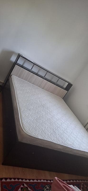 сколько стоит поролон 10 см: Двуспальная кровать, С матрасом, длина - 2 см — 1