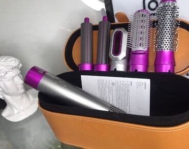 утюжок для волос: Мультистайлер Dyson, Керамическое, До 180 °С, Для выпрямления — 2