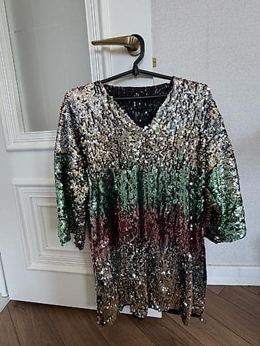 second hand: Рубашка в клетку оверсайз - Свободный крой «овер стандарт» - — 3