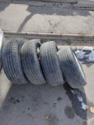 оригинальные штампованные диски опель: Литые Диски R 15 Toyota, Комплект, отверстий - 5, Б/у — 4