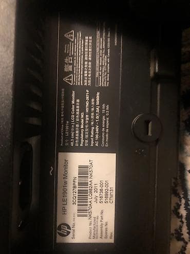 gt 730: Монитор, HP, Б/у, 18" - 19" — 2