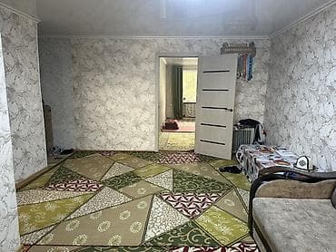 шерой квартиры: 2 комнаты, 43 м², 104 серия, 3 этаж, Косметический ремонт — 4