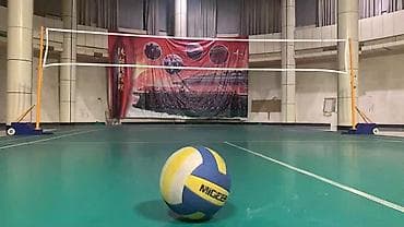 спорт шаймандары: Переносные стойки с сеткой для Волейбола, Волейбольная стойка - — 1